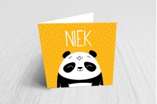 Lachende pandabeer Lachende pandabeer